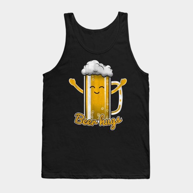 Beer Hugs Tank Top by synaptyx